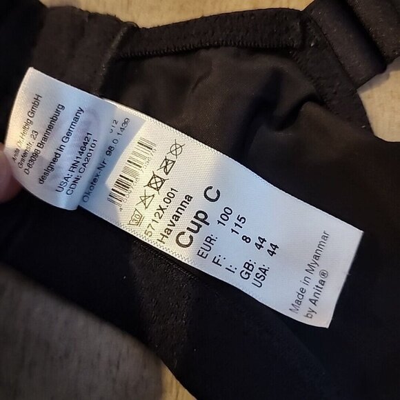 Anita Havana Bra 44C Wireless Cam Add Pads Not Included - Picture 4 of 5